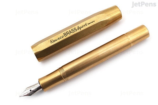 Kaweco Sport Brass Fountain Pen – The Pleasure of Writing